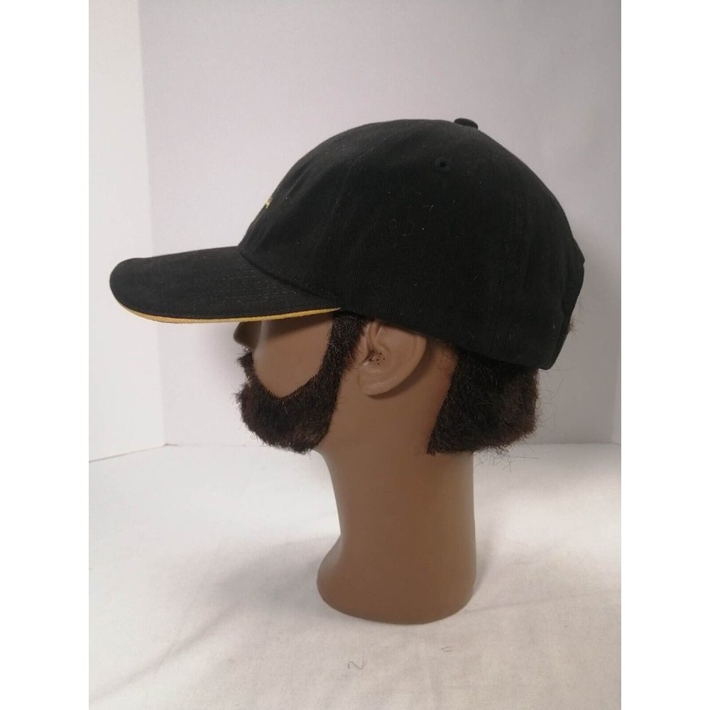Beijing 2008 olympic baseball hat Golf cap black gold embroidered adjustable - Picture 4 of 9